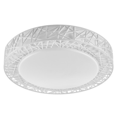 Светильник «Птичье гнездо» LED 36 Вт 3000-6000К белый d.39 см