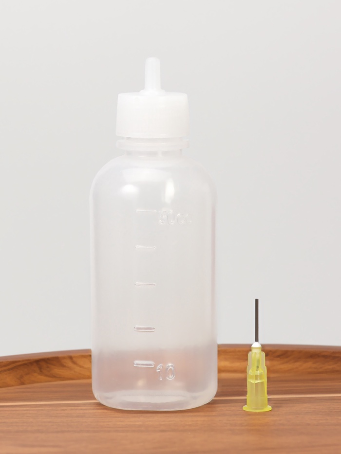 Бутылочка с иглой, со шкалой деления, 50 мл, прозрачная - Фото 1