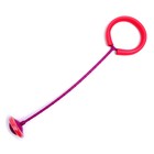 Нейроскакалка, цвет фиолетовый + розовый, световые эффекты - Фото 4