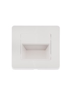 Встраиваемый светильник для лестницы, 1.5 Вт, 60 Лм, 6500К, 86×86 мм, IP20, 220 В, белый, свечение холодное белое - Фото 5