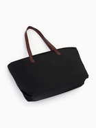 Сумка-шопер женская на молнии, размер 40×19×30 см, чёрная - Фото 5