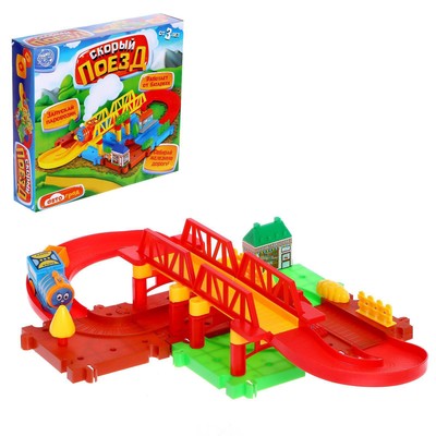 УЦЕНКА Железная дорога «Весёлое путешествие», работает от батареек