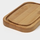 Маслёнка Rosemary, дерево, 17×11×6.5 см - Фото 3