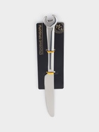 Нож столовый Magistro Workshop, длина 22 см, нержавеющая сталь, серебристый - фото 117240852