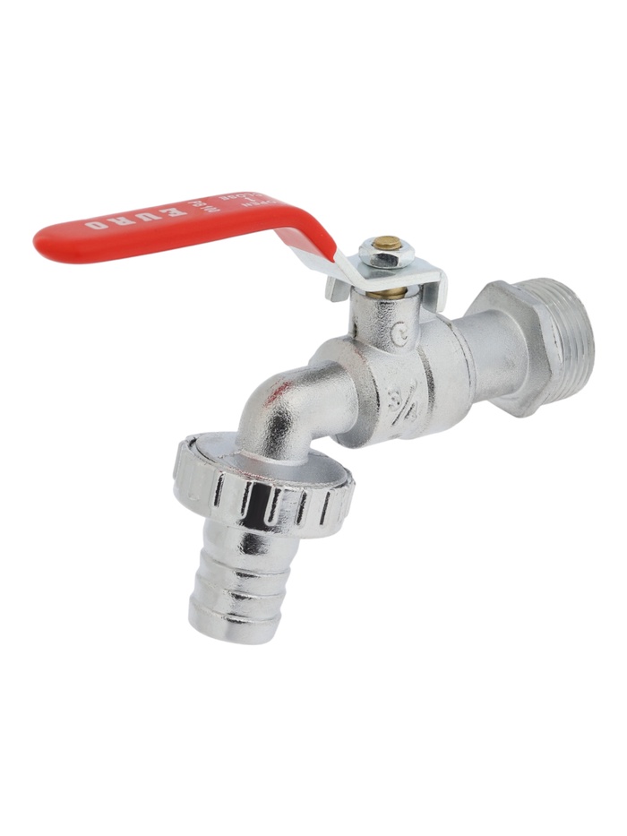 Кран водоразборный со штуцером ZEIN Engr 3/4