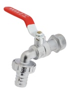 Кран водоразборный со штуцером ZEIN Engr 3/4" - Фото 3