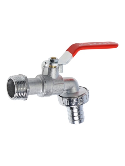 Кран водоразборный со штуцером ZEIN Engr 3/4"