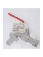 Кран водоразборный со штуцером ZEIN Engr 3/4" 7373615