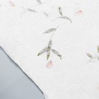 Бумага ручной работы с цветами и травами "Красные листики" 55х80 см - фото 6585724