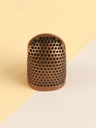 Напёрсток раздвижной, для длинных ногтей, размер М, цвет бронзовый - Фото 2