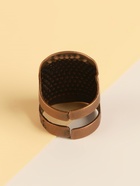 Напёрсток раздвижной, для длинных ногтей, размер М, цвет бронзовый - Фото 3