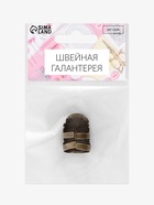 Напёрсток раздвижной, для длинных ногтей, размер М, цвет бронзовый - Фото 5