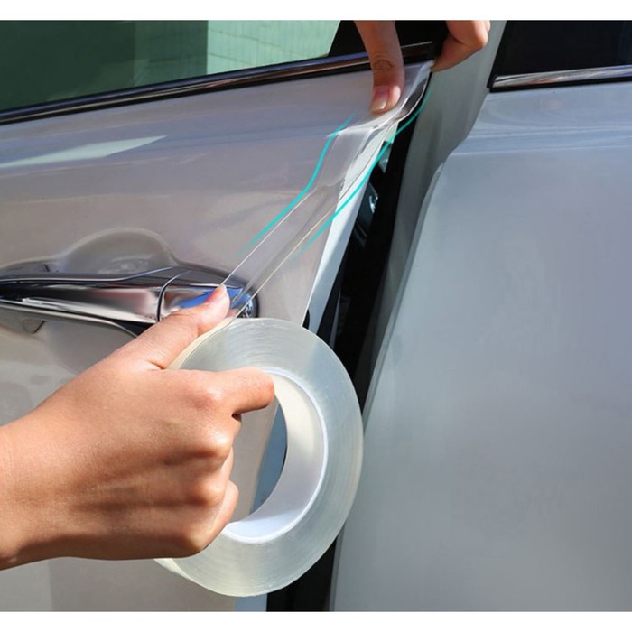Автомобильная защитная лента TORSO, прозрачная, односторонняя, 3×500 см - фото 1905979827