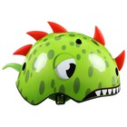 Шлем велосипедиста детский CORSA «Дракоша», р. М, обхват 54-58 см, цвет зелёный - фото 61885500