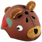 Шлем велосипедиста детский CORSA «Медвежонок», р. S, обхват 50-54 см, цвет коричневый - фото 9692001