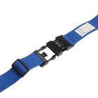 Ремень для чемодана или сумки с кодовым замком ТУНДРА, синий - Фото 4