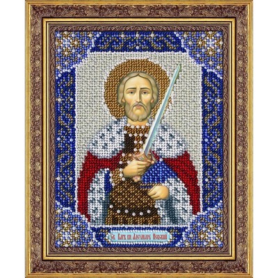 Набор для вышивания бисером Паутинка «Святой князь Александр Невский»