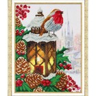 Набор для вышивки бисером «Рождественский фонарик» - фото 295580177