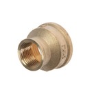 Муфта переходная ZEIN, 1" х 1/2", внутренняя резьба, латунь (комплект 10 шт) - фото 21564597