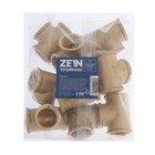 Тройник ZEIN, 3/4", внутренняя резьба, латунь (комплект 2 шт) - фото 41994306