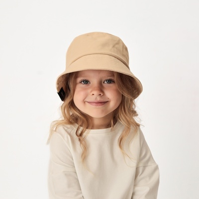 Панама детская «Классика» MINAKU, бежевая, размер 52