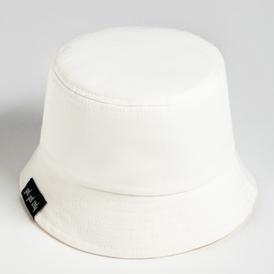 Панама детская «Классика» MINAKU, белая, размер 52