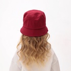 Панама детская "Классика" MINAKU цвет красный, р-р 52 - фото 809014970