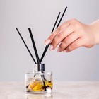 Набор фибровых палочек для ароматического диффузора, 25×0.3 см, 10 штук, черный - Фото 3