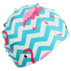 Шапочка для плавания детская ONLITOP «Фламинго», силиконовая, обхват 46-52 см - Фото 3