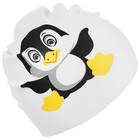 Шапочка для плавания детская ONLITOP «Пингвинёнок», силиконовая, обхват 46-52 см - Фото 3