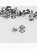 Кобурный винт d=8/8×10 мм, 10 шт., цвет серебряный - Фото 2