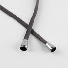 Наконечник для шнура, d=5 мм, 14×9 мм, 4 шт., цвет серебряный - Фото 6