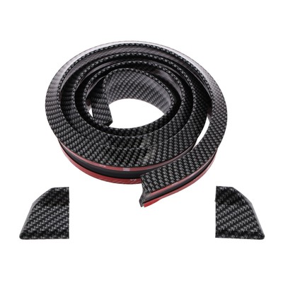 Спойлер для автомобиля, 4.5×150 см, универсальный, под карбон, черный