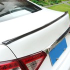 Спойлер для автомобиля, 4.5×150 см, универсальный, под карбон, черный - Фото 2