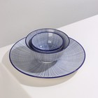 Миска керамическая Доляна «Мерцание», 150 мл, d=9,2 см, цвет синий - Фото 7