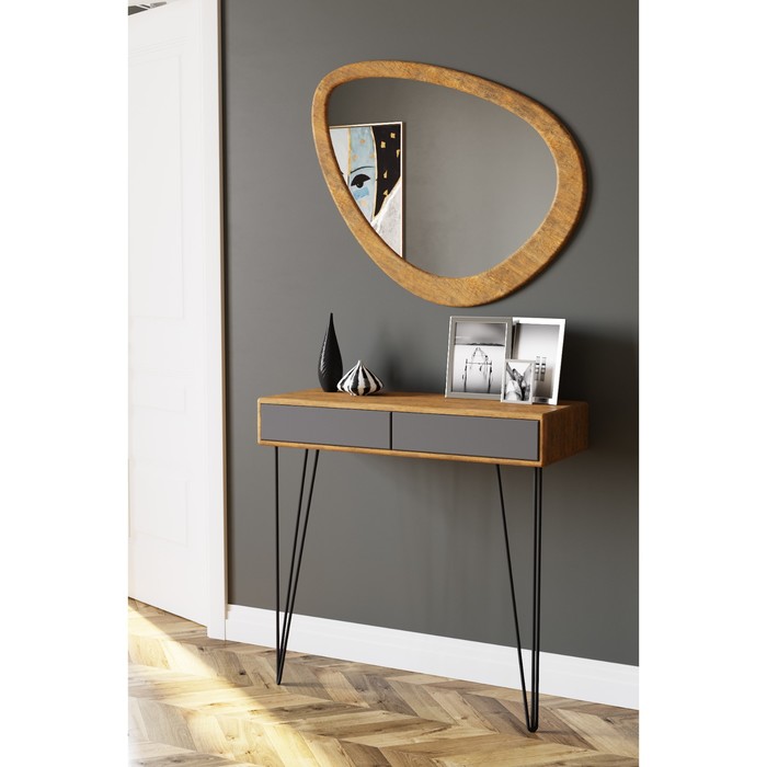 Зеркало «Телфорд вью», 875 × 770 × 16 мм, цвет дуб американский - Фото 1