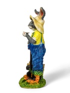 Садовая фигура из полистоуна «Зайчик дачник с бабочкой», 49×18×22 см 7817015 - фото 319851535