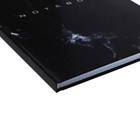 Колледж-тетрадь в твердой обложке 7БЦ, А4, 120 листов, Мрамор (чёрный) , блок в клетку, глянцевая ламинация - фото 24337384