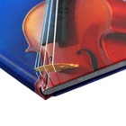 Дневник для музыкальной школы, "Скрипка и клавиши", твердая обложка 7БЦ, глянцевая ламинация, 48 листов - Фото 3