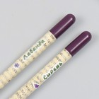 Растущие подарочные карандаши mini "Лаванда и Сирень" набор 2 шт. - фото 9814871