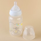 Бутылочка для кормления M&B, широкое горло, медленный поток, от 0 мес., 270 мл. - Фото 7