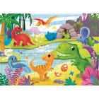 Пазл с фонариком «Динозаврики», 63 детали - Фото 2