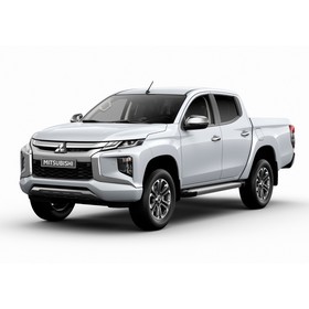 

Пороги на автомобиль "Silver" AutoMax, Mitsubishi L200 IV, V 2006-2019 2018-н.в., 193 см, 2 шт., алюминий, AMS.F193S.4001.1