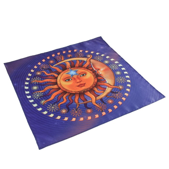 Скатерть для гадания «Солнце», 50х50 см, 16+ - фото 1905980142