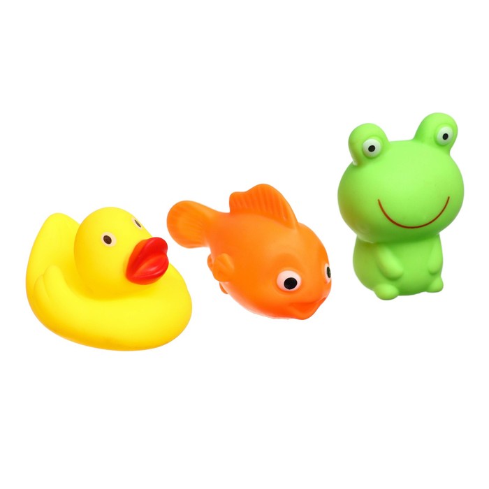 Набор игрушек для игры в ванне «Игры малыша», 7 предметов, цвет МИКС 53802