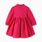 Платье для девочки MINAKU: Cotton collection цвет фуксия, рост 110 - Фото 9