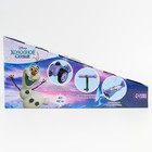 Самокат детский складной Холодное сердце, колёса PU 120/80 мм, ABEC 7, цвет фиолетовый - Фото 9