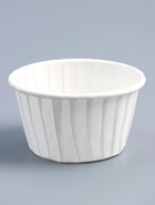 Форма для выпечки кексов бумажная UPAK LAND «Маффин», 5×4 см, одноразовая, белая - Фото 2