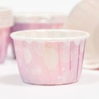 Форма для выпечки "Маффин", теплое настроение, 5 х 4 см (комплект 100 шт) - фото 24468980