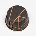 Форма для выпечки "Маффин", геометрия, 5 х 4 см (комплект 100 шт) - фото 38270340